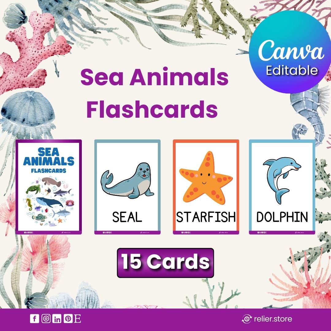 Sea Animal Flashcards