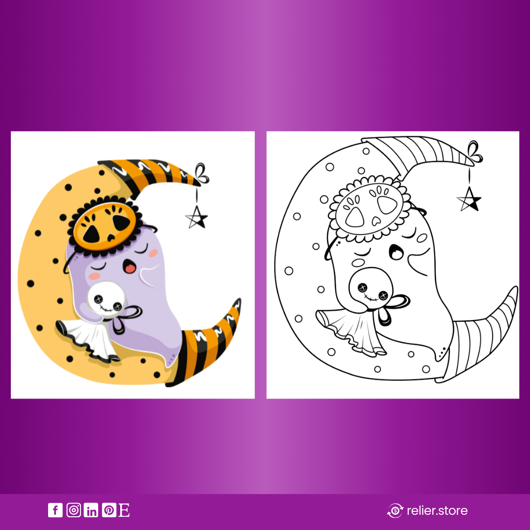 Halloween Coloring Book