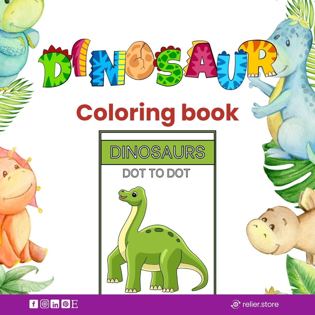 Dinosaur Coloring Book